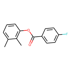 4-Fluorobenzoic acid, 2,3-dimethylphenyl ester