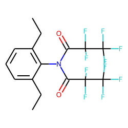 2,6-Diethylaniline, N,N-bis(pentafluoropropionyl)