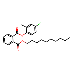 Phthalic acid, 4-chloro-2-methylphenyl decyl ester
