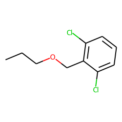 2,6-Dichlorobenzyl alcohol, n-propyl ether