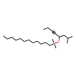 4-Dimethyldodecylsilyloxy-2-methyloct-5-yne
