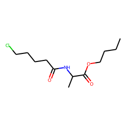 D-Alanine, N-(5-chlorovaleryl)-, butyl ester