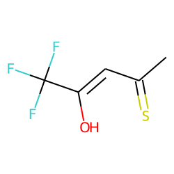 3-Pentene-2-thione,5,5,5-trifluoro-4-hydroxy-