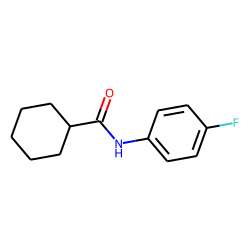Cyclohexanecarboxamide, N-(4-fluorophenyl)-