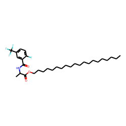 D-Alanine, N-(2-fluoro-5-trifluoromethylbenzoyl)-, eicosyl ester