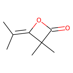 3-Hydroxy-2,2,4-trimethyl-3-pentenoic acid «beta»-lactone