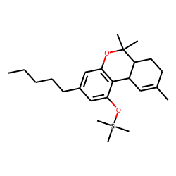 1-Tetrahydrocannabinol, TMS