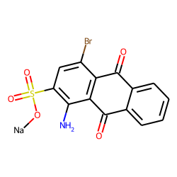 1-Amino-4-bromo-2-anthraquinone sulfonic acid, sodium salt