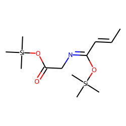 Crotonylglycine, TMS