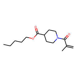 Isonipecotic acid, N-methacryloyl-, pentyl ester