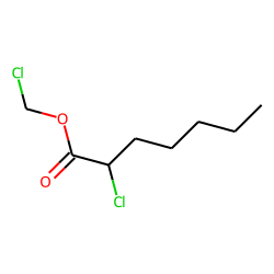 Chloromethyl 2-chloroheptanoate
