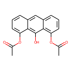 Anthracene, 1,8-diacetoxy-9-hydroxy-