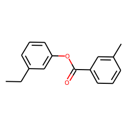 Benzoic acid, 3-methyl-, 3-ethylphenyl ester