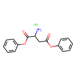 Aspartic acid, diphenyl ester, hydrochloride