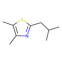 Thiazole, 4,5-dimethyl-2-(2-methylpropyl)-