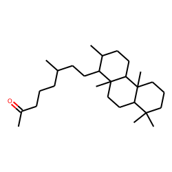 Perhydrophenanthrene, 2A,4bB,8,8,10aB-pentamethyl-1A-(3R/S-methyl-7-oxooctyl)