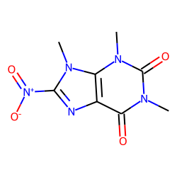 1,5,7-Trimethyl-2-nitro-imidazo[4,5,d]pyrimidin-4,6-dione