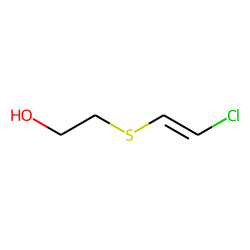 2-Chlorovinyl 2-hydroxyethyl sulfide