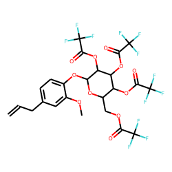 Eugenol, «beta»-D-glucopyranoside, TFA
