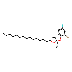 Silane, diethyl(2-bromo-4-fluorophenoxy)pentadecyloxy-