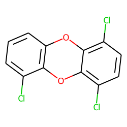 Dibenzo-p-dioxin, 1,4,9-trichloro