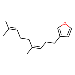 Furan, 3-(4,8-dimethyl-3,7-nonadienyl)-, (E)-