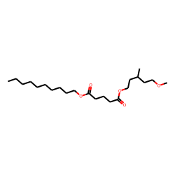 Glutaric acid, decyl 5-methoxy-3-methylpentyl ester