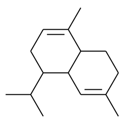 Naphthalene, 1,2,4a,5,6,8a-hexahydro-4,7-dimethyl-1-(1-methylethyl)-
