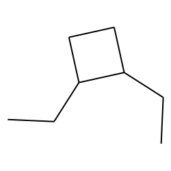 Cyclobutane, 1,2-diethyl-, trans-