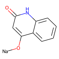 2,4-Quinolinediol, 4-sodium salt- (primarily keto form)