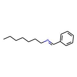 Benzylidene-heptyl-amine