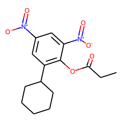 2-Cyclohexyl-4,6-dinitrophenyl propionate