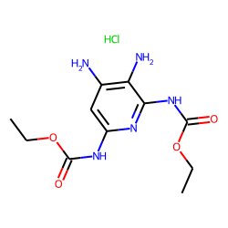 2,6-Pyridinedicarbamic acid, 3,4-diamino-, diethyl ester, hydrochloride