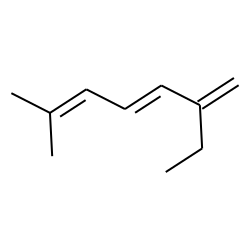 2-Methyl, 6-methylene 2,4-octadiene