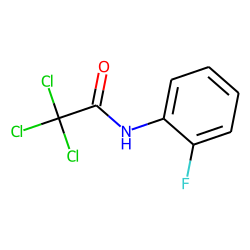 Trichloroacetamide, N-(2-fluorophenyl)-