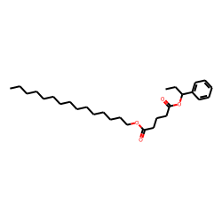 Glutaric acid, pentadecyl 1-phenylpropyl ester