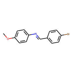 p-bromobenzylidene-(4-methoxyphenyl)-amine