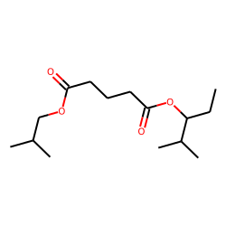 Glutaric acid, isobutyl 2-methylpent-3-yl ester