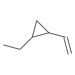 1-(1-ethenyl)cis-2-ethyl-cyclopropane