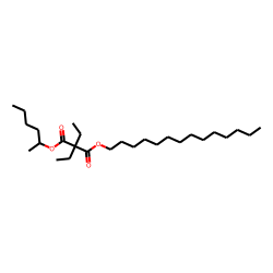 Diethylmalonic acid, 2-hexyl tetradecyl ester