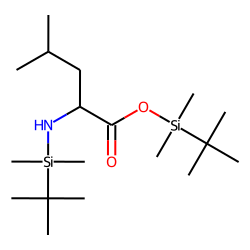 L-Leucine, N-(tert-butyldimethylsilyl)-, tert-butyldimethylsilyl ester