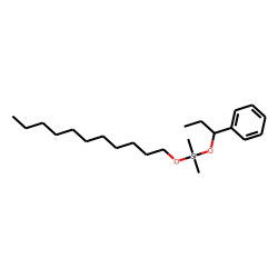 Silane, dimethyl(1-phenylpropoxy)undecyloxy-