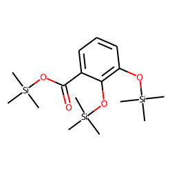 Benzoic acid, 2,3-bis[(trimethylsilyl)oxy]-, trimethylsilyl ester