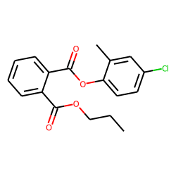 Phthalic acid, 4-chloro-2-methylphenyl propyl ester