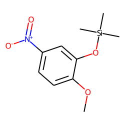 2-Methoxy-5-nitrophenol, trimethylsilyl ether