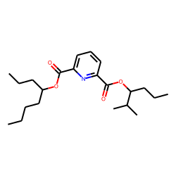 2,6-Pyridinedicarboxylic acid, 2-methylhex-3-yl 4-octyl ester