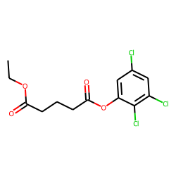 Glutaric acid, ethyl 2,3,5-trichlorophenyl ester