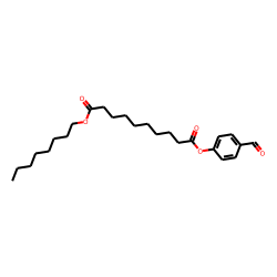 Sebacic acid, 4-formylphenyl octyl ester