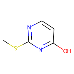4(1H)-Pyrimidinone, 2-(methylthio)-