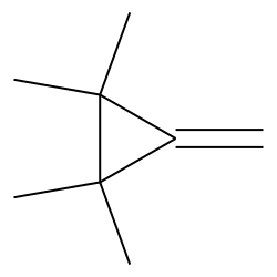Cyclopropane, tetramethylmethylene-